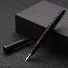 钢笔 签字笔 特细EF尖 商务办公礼品 成人学生练字 男女生日礼物 马拉加系列916晨曦红